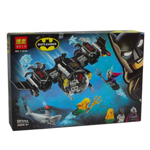 لگو دی سی زیردریایی بتمن و آکوامن 201 قطعه Batman Submarine-اسباب بازی